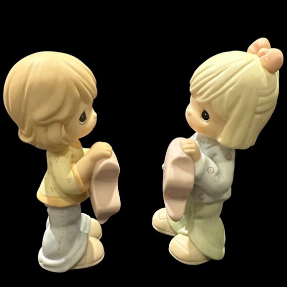 Vintage 2001 Precious Moments Set of 2 Best Friends Figurine - Picture 7 of 8